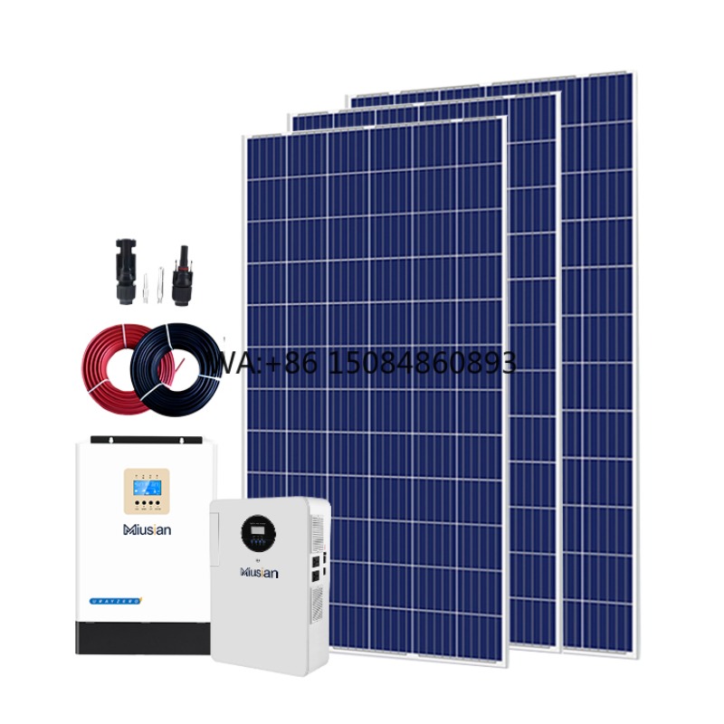 Off Grid Solar Kit - Şebekeden Bağımsız Güneş Enerjisi Sistemi Komple