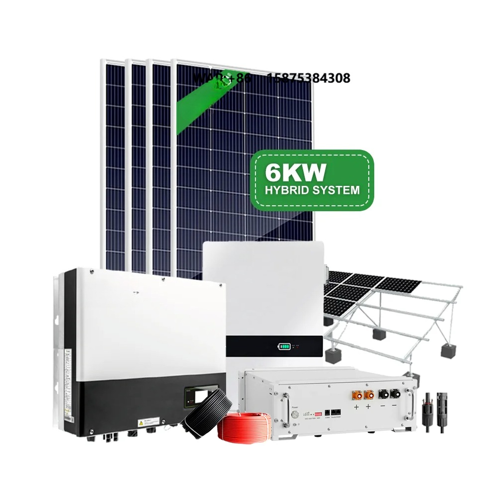 3KW 5KW Şebeke Dışı Hibrit Gün - Off Grid Solar Kit incelemesi ve fiyatı