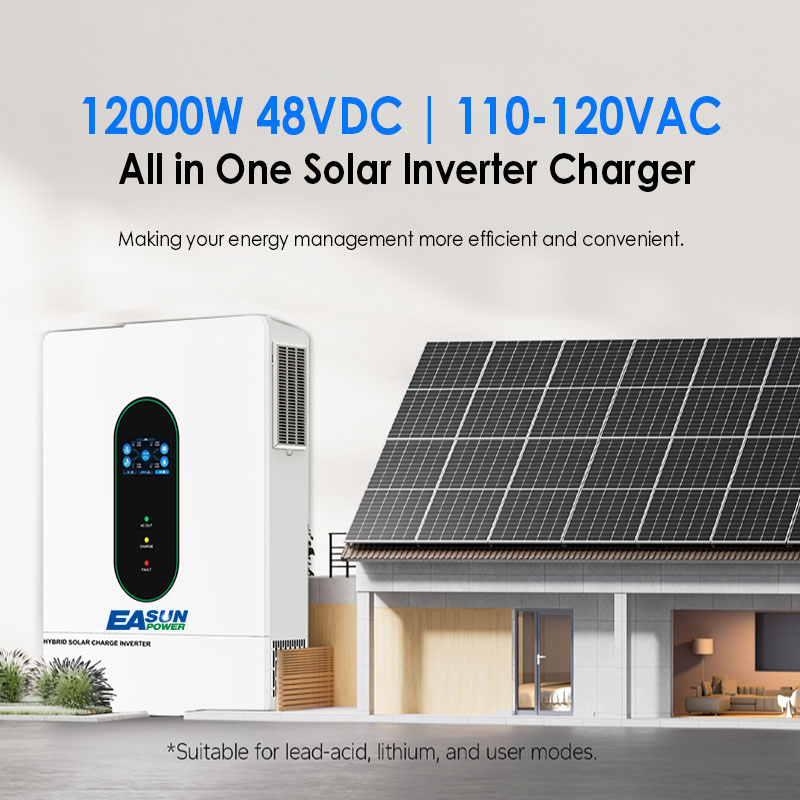 EASUN US 12KW 12000W Bölünmüş  - Solar Pump Controller incelemesi ve fiyatı