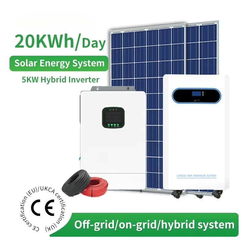 Özelleştirilmiş 10KW 15KW 20KW - Off Grid Solar Kit incelemesi ve fiyatı