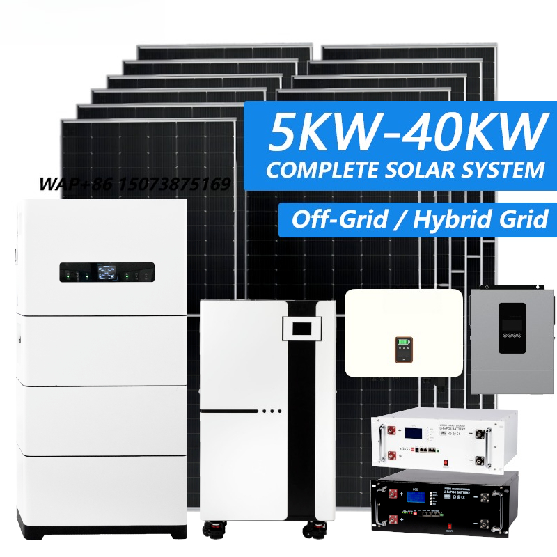 20kw Hibrit Şebeke Dışı Güneş  - Off Grid Solar Kit incelemesi ve fiyatı